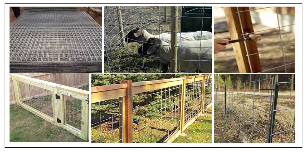 Barns - Pen Setup Fencing 101 - 4 Welded Wire Panels